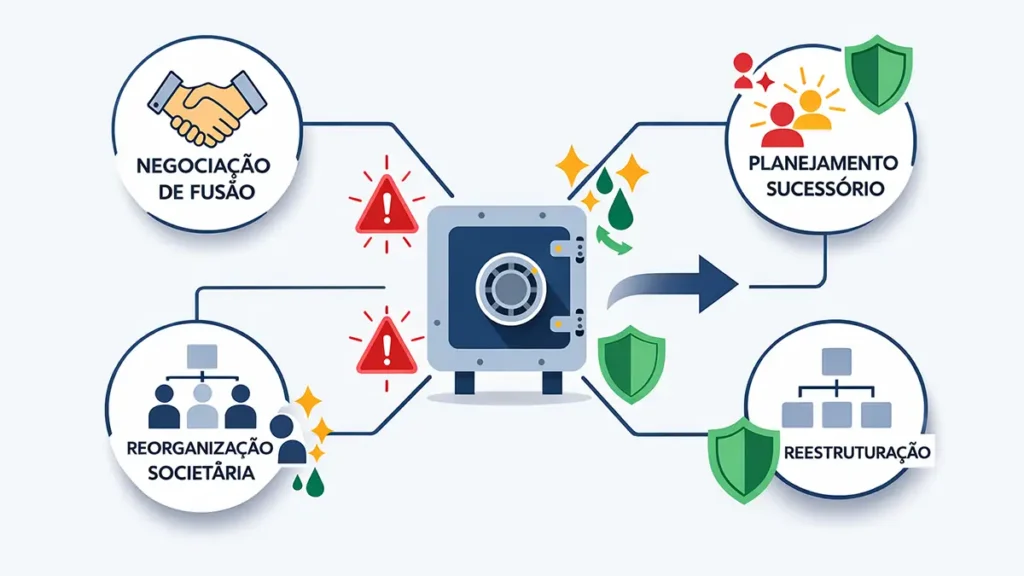 Privacidade estratégica protege informações sensíveis de CEOs e family offices contra vazamentos que comprometem negociações empresariais.